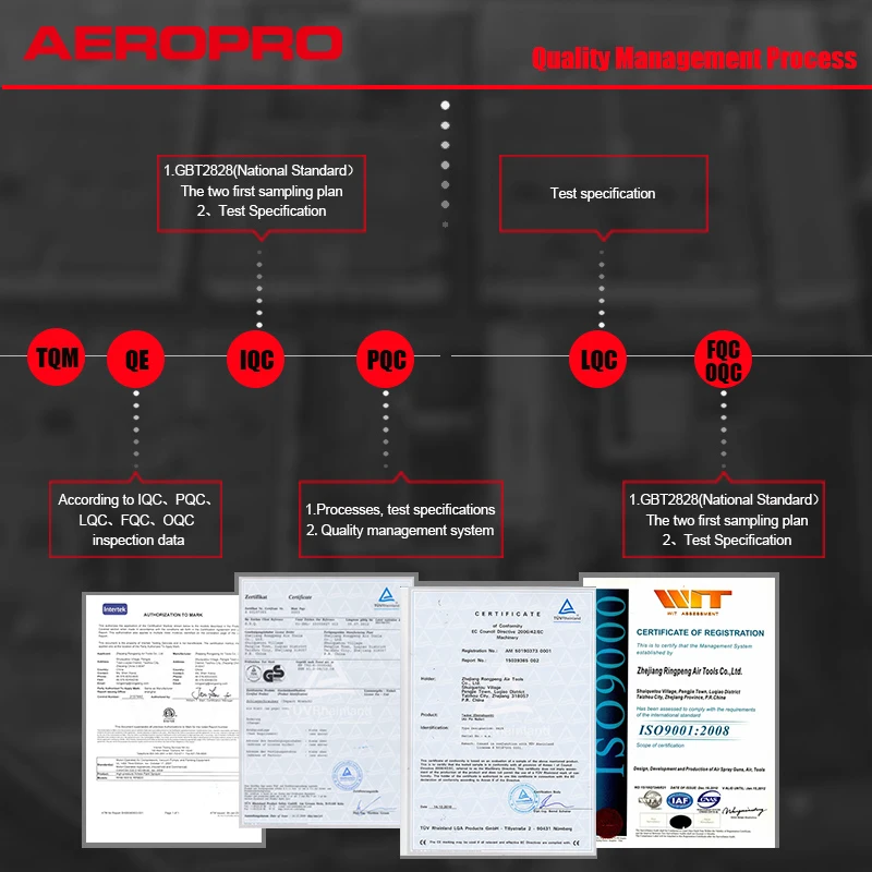 Aeropro 1/2 "Antriebs luftschlag schrauber max 1100ft-lbs Drehmoment Luft schock ausgang einstellbare Leistung Doppel hammer – Detail 8