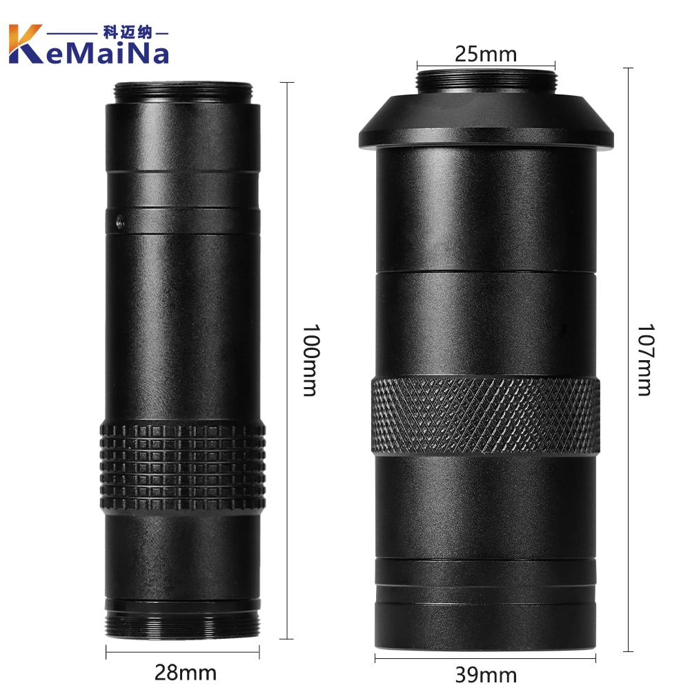 High Definition Telecentric Large Field Of View  Long Working Distance Optical Lens Continuous Magnification Microscope Lens