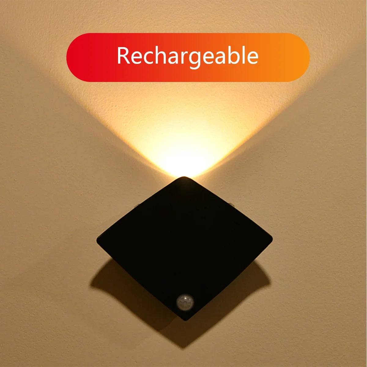 Decorative wall lamp USB Charging  body sensing home decoration night light bedroom porch balcony corridor decorative light