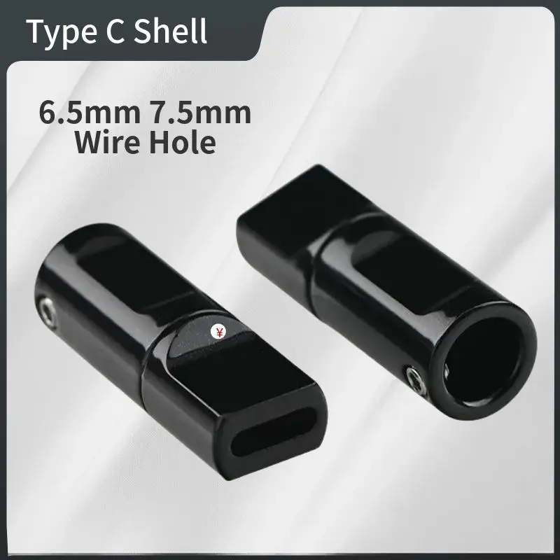 Metal Type C Earphone Housing USB C Shell Case DIY Cover for USB3.1 OTG Charger Data Cable Wire Plug