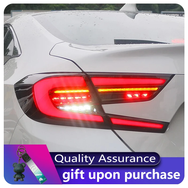 

Car Lamps For Honda Accord G10 G10.5 2018-2023 Tail Lights Dynamic LED Turn Signal DRL Taillight Reverse Refit Tool Accessories