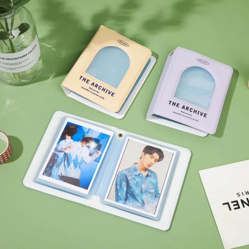 3 Inch Mini Photo Album for Fujifilm Instax Camera, Cute Cartoon Kpop Photocard Binder High Capacity Camera Photo Album