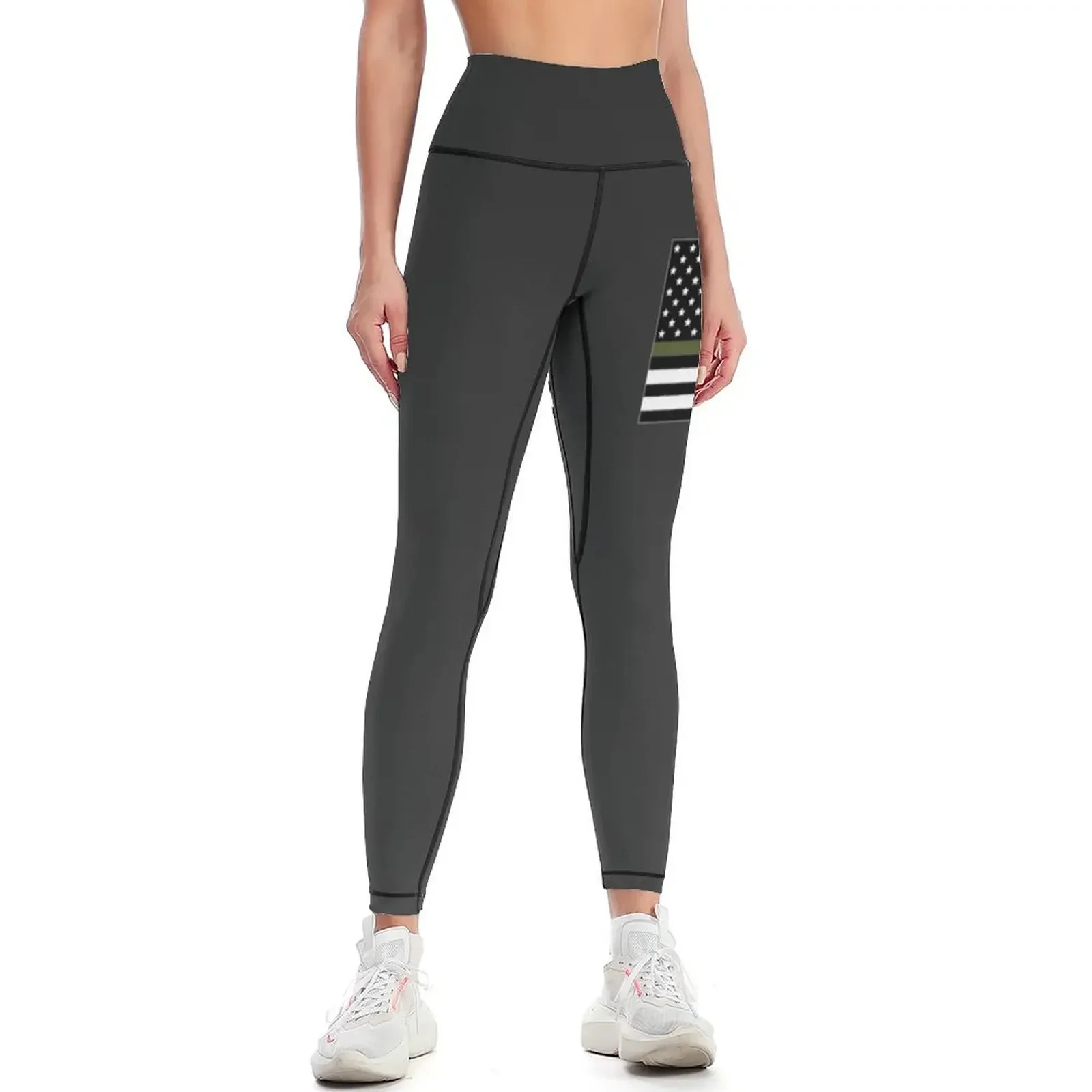 Military Flag: Tropic Lightning Leggings Legging sexy woman leggins push up woman Women's sports Legging sport Womens Leggings