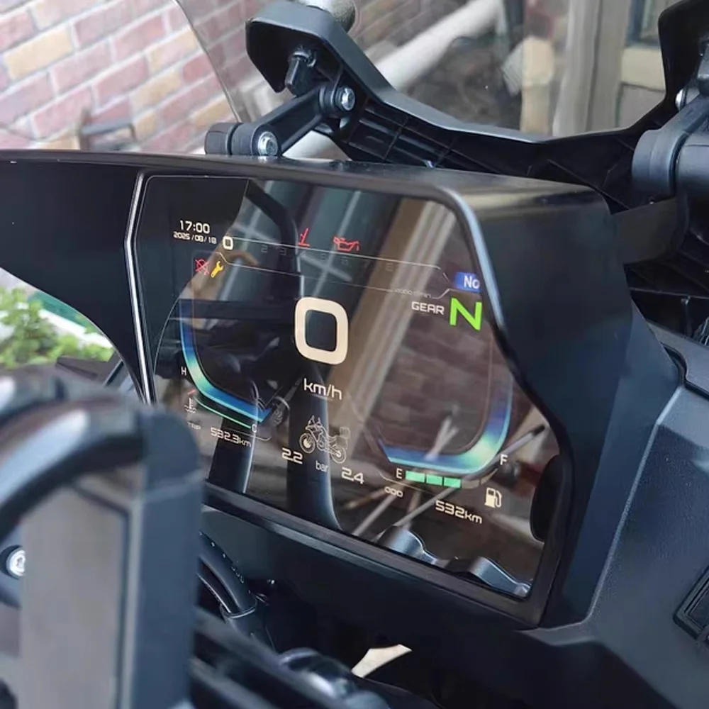 

For Loncin VOGE DS525X DS625X DS900X SR250GT instrument panel light shield screen protector High quality instrument cover