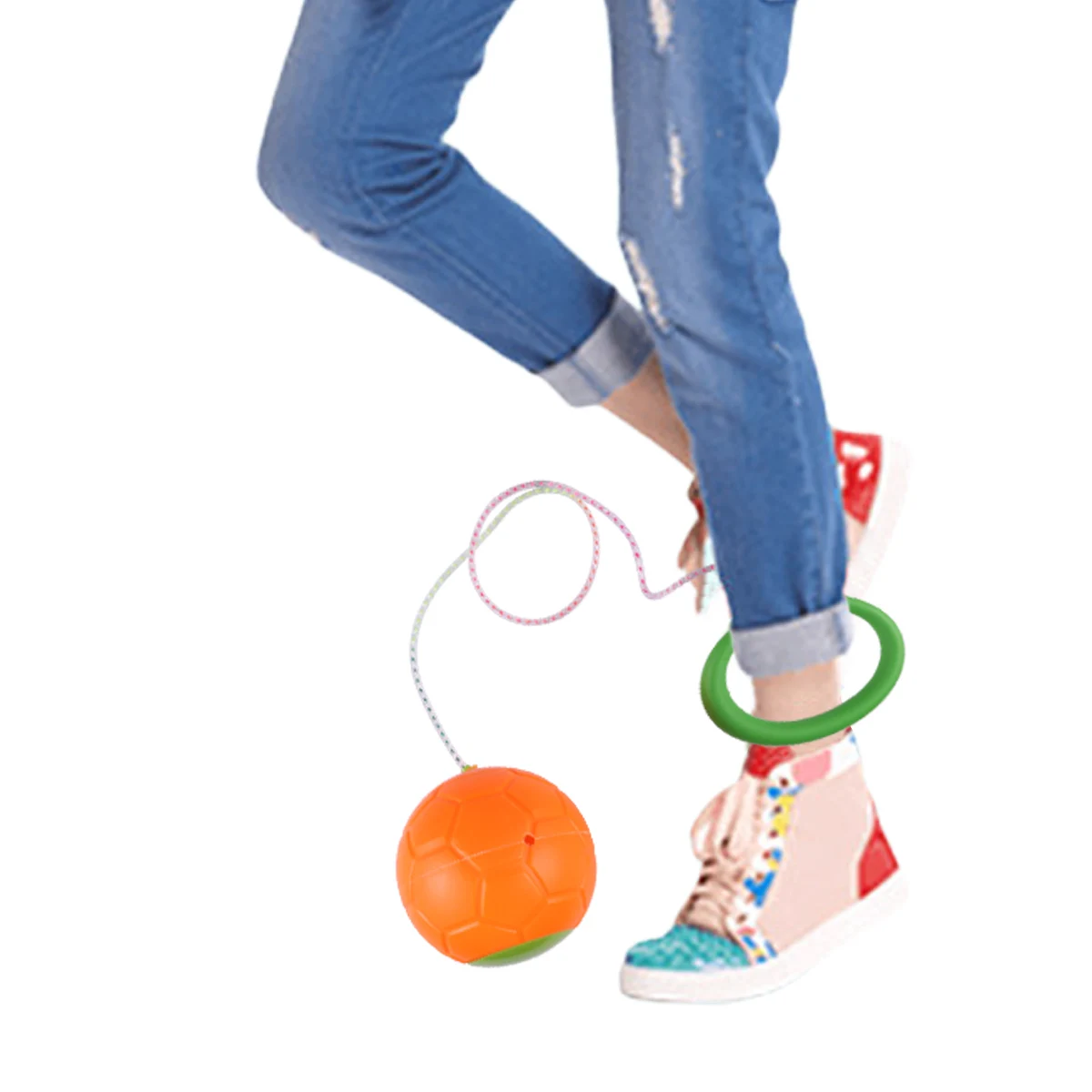 

Rotating Jump Ring Toy Bouncing Jumping Loop Child Fitness