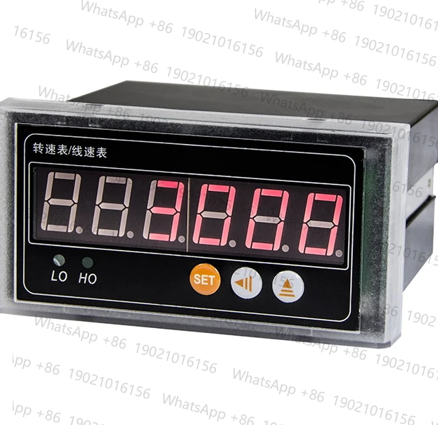 

Digital tachometer with RS485 communication 4-20mA transmission relay
