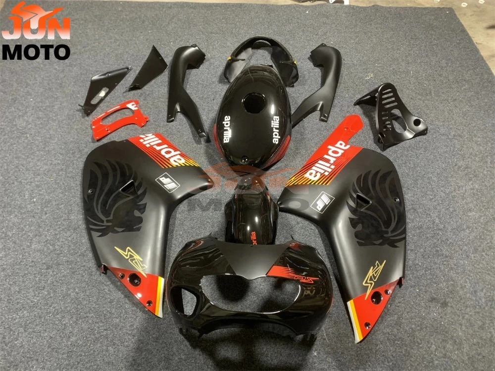 JUN Rosso Nero Carena Per Aprilia RS125R RS 125 R RS4 RS125 99 00 01 02 03 04 05 76No.141 RS-125 1999 2000 2001 2002 2003 2005
