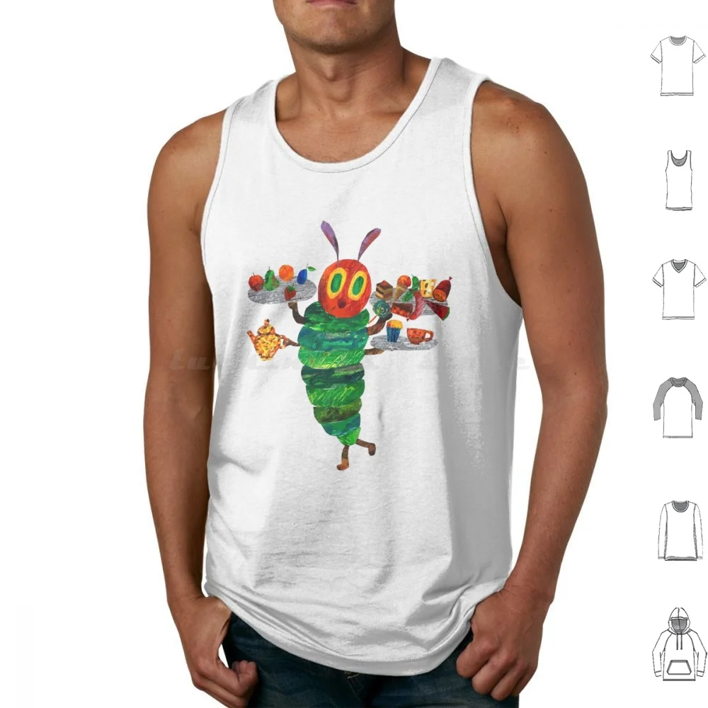 Waiter , The Very Hungry Tank Tops Vest Sleeveless Aesthetic Very Hungry Environment Bug Funny Meme Pastel Aesthetic Bugs
