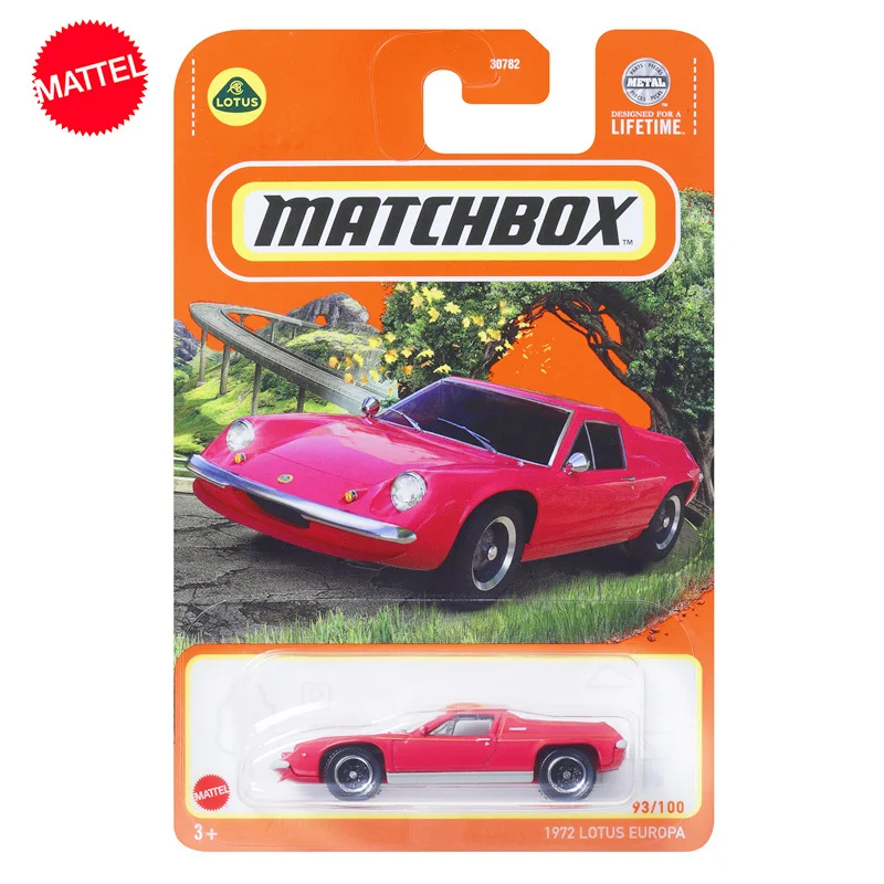 

Оригинальный Mattel Matchbox автомобиль 1/64 Металлический Литой город герой 1972 Лотос Европа игрушечные модели автомобилей для мальчиков коллекция подарок на день рождения