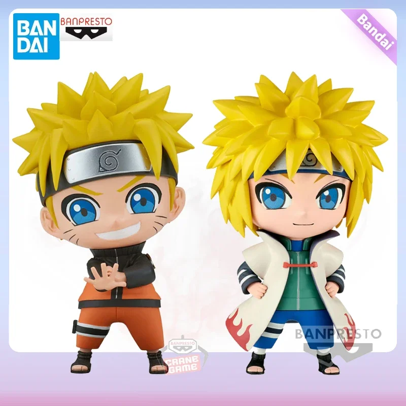 In Stock Original Bandai Banpresto Repoprize Naruto Shippuuden Namikaze Minato Uzumaki  Anime Model Toys Figures Gifts BB