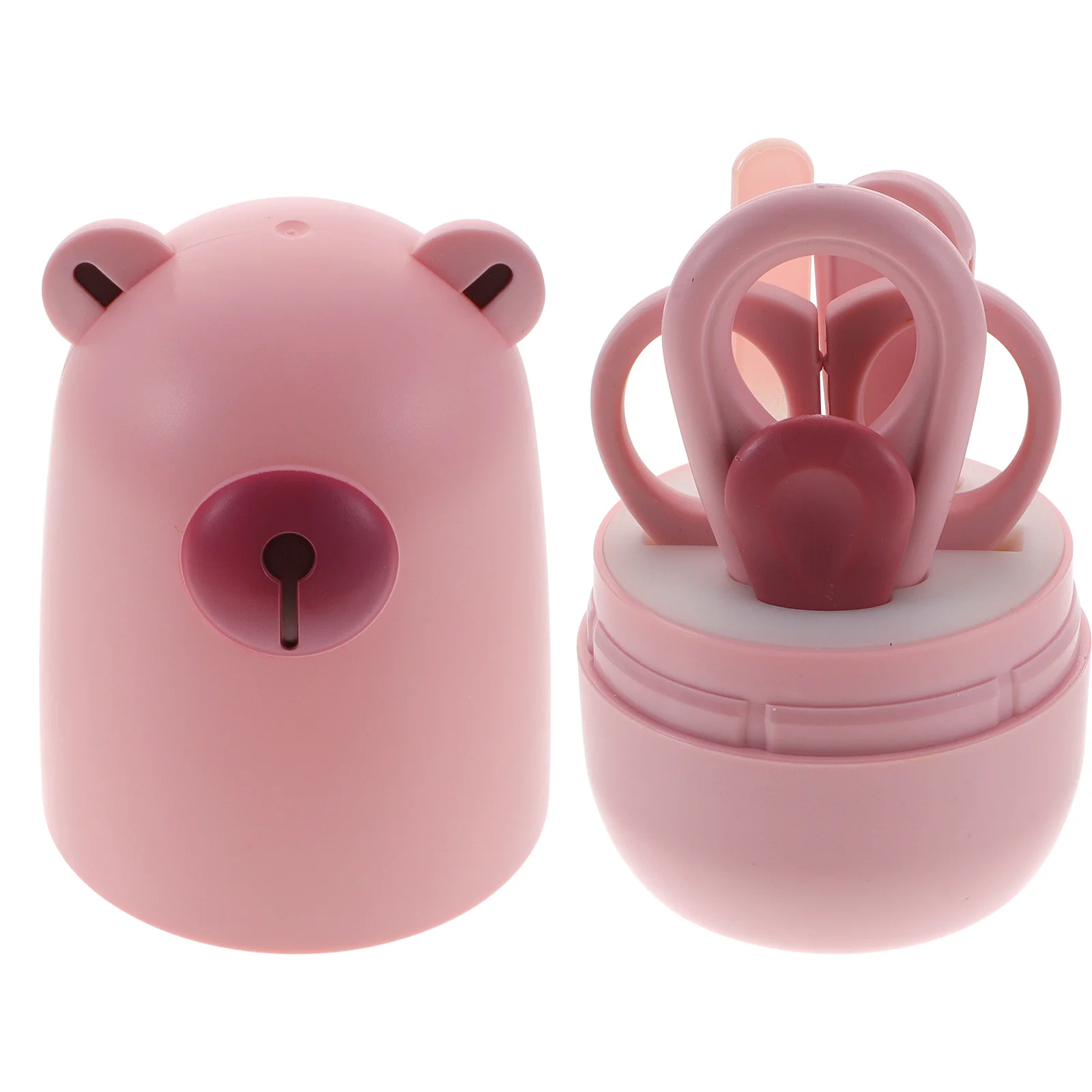 

Complete Baby Grooming Kit Nail Clippers Scissors File Safe Stainless Steel Newborn Infant Essentials Baby Nail Clippers