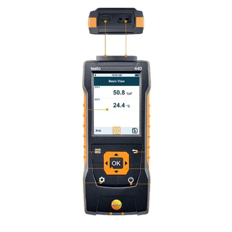 440 multi-function measuring instrument, anemometer, temperature and humidity, illuminance meter, pressure gauge