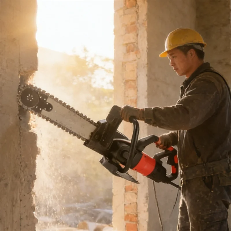 High Efficiency Wall Cutting Tool Electric Concrete Saw Easy Operation Wall Puncher for Opening Door Window Holes