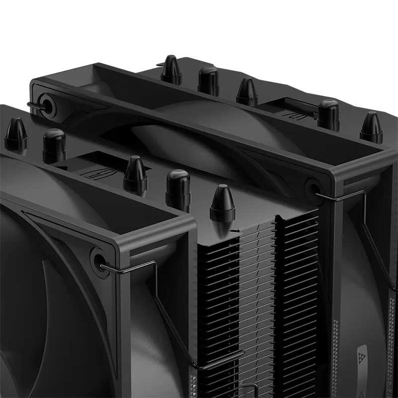 pccooler cpu cooler dispositivo di raffreddamento dell'aria 6 tubi di calore ARGB 2 ventole da 120 mm PWM 4 pin LGA1700 1200 1151 AM5 AM4 EX90 RT620