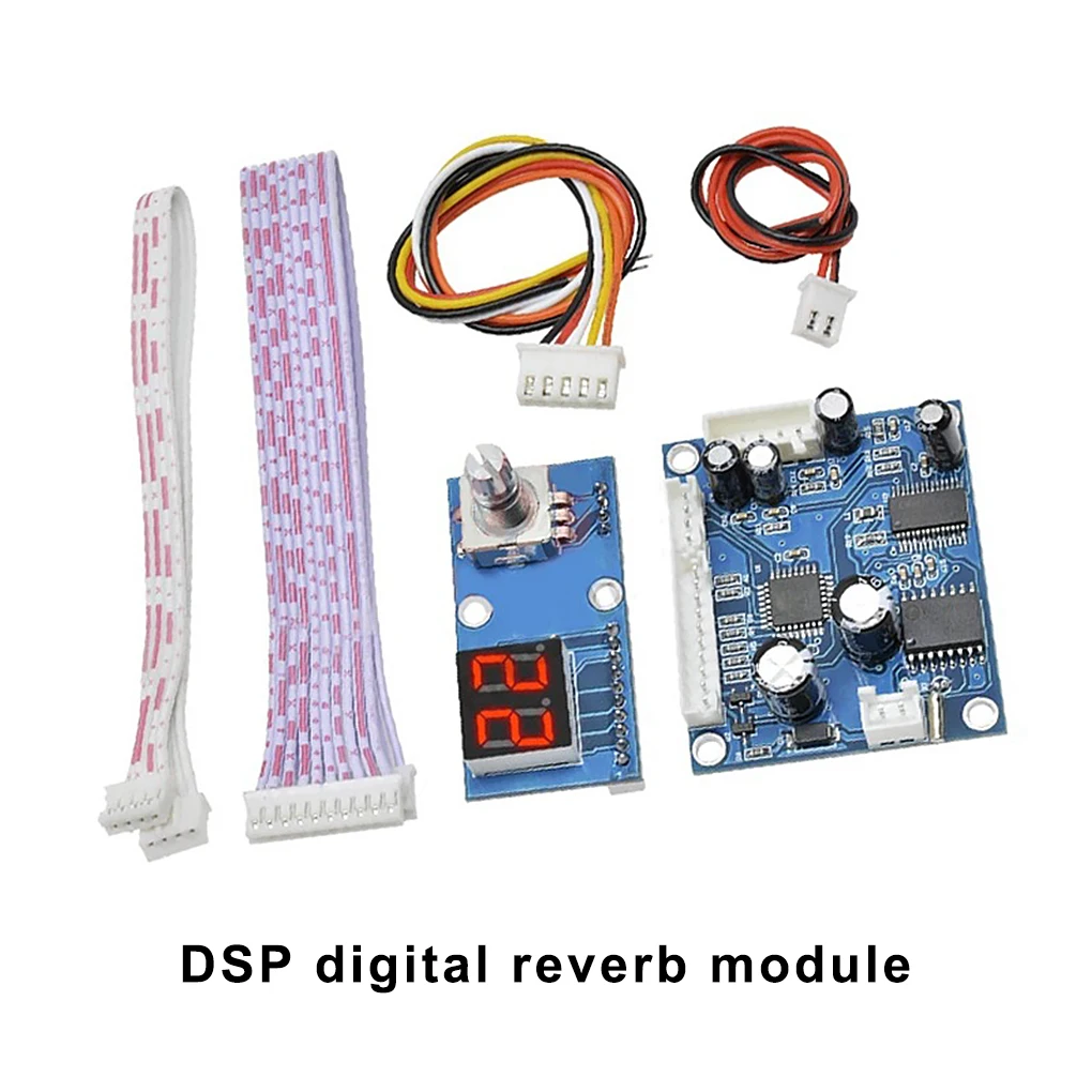 100 Effects DSP Mixer Module with Screen Replacement Digital Reverberation Board Upgrade Modification Accessories