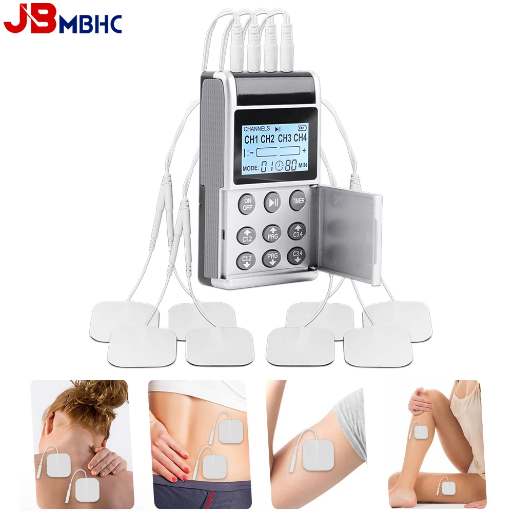 

20 Level EMS Electric Muscle Stimulator 15 Mode TENS Physiotherapy Pulse Full Body Massager Machine Pain Relief Health Care Tool