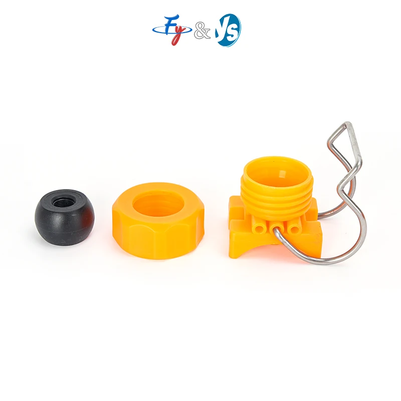 Adjustable Spring Ball Clamp Nozzle DN20-DN50 High Precision Pipeline Cleaning Coating Pre-treatment Industrial Spray Nozzle