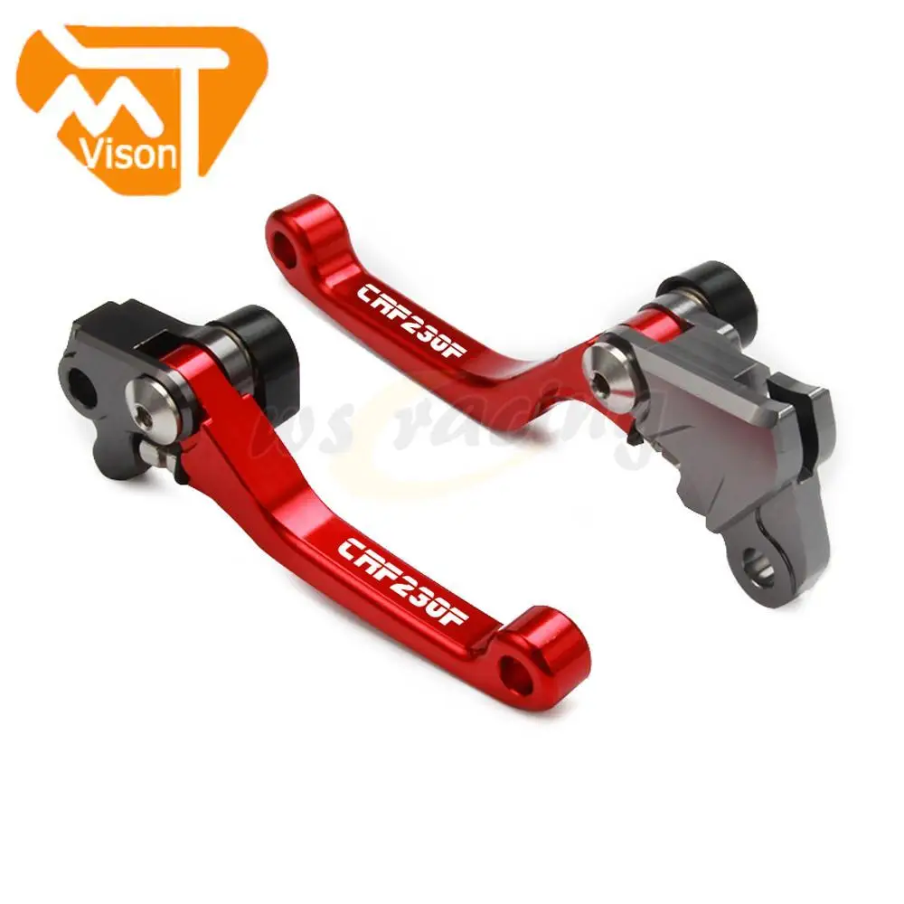 Motorcycle CNC Clutch Brake Lever Foldable Handle 6061-T6 Aluminum For HONDA CRF150F 230F 2003-2019 CRF 250F 2019 2020 2021 2022