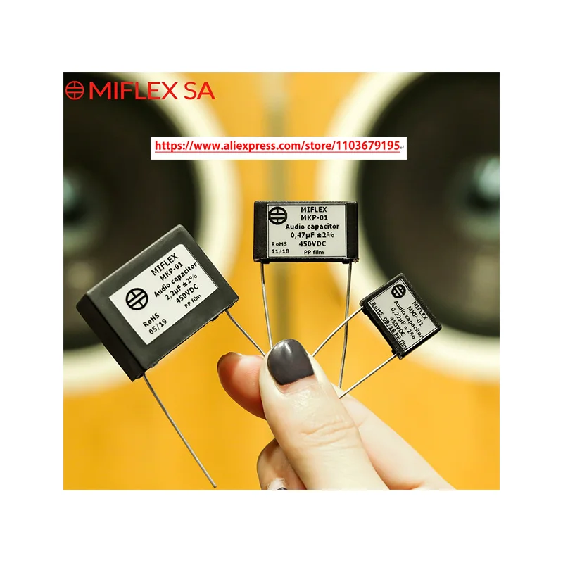 Original MIFLEX 450V Oil-immersed Capacitor for Audio MKP-01