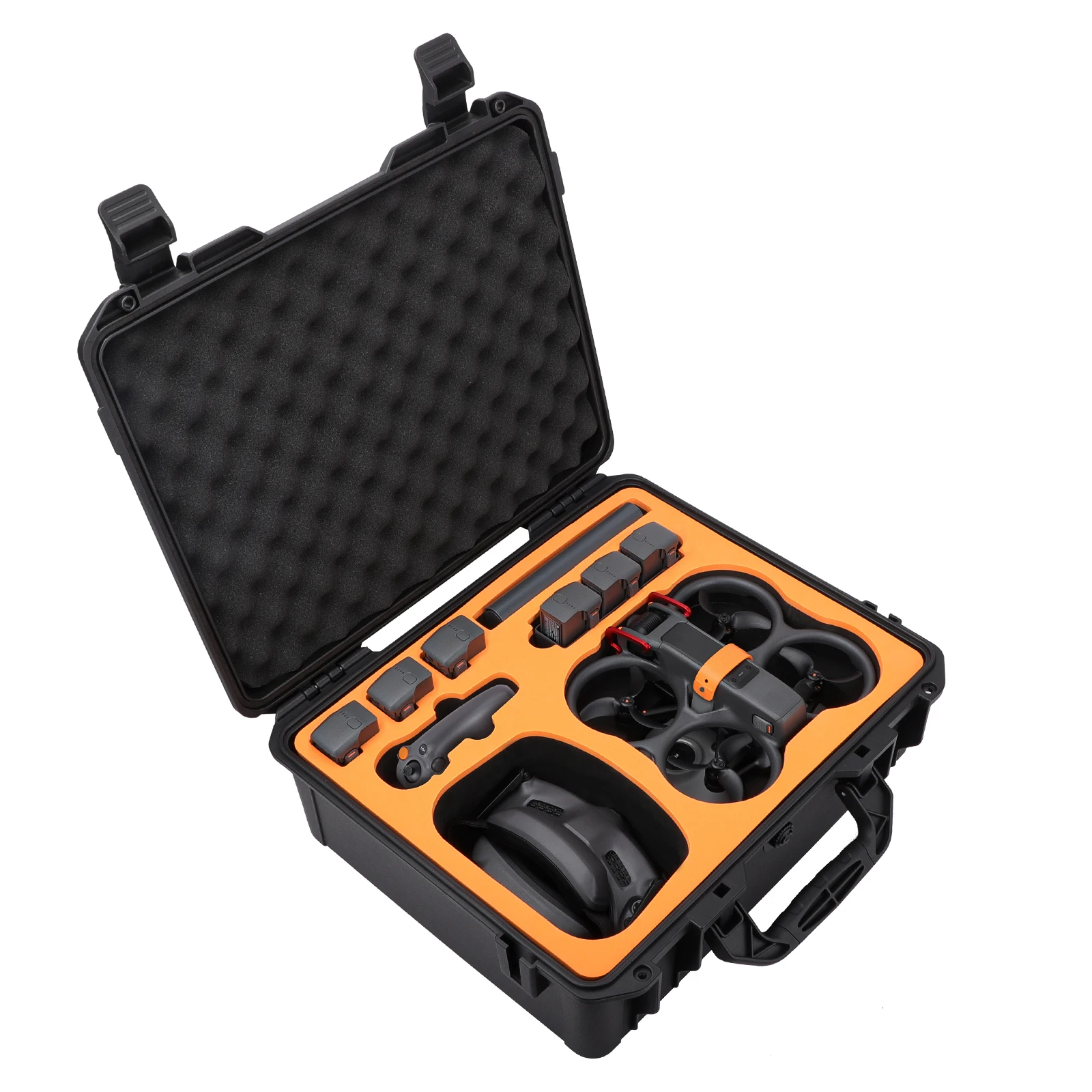 

For DJI Avata 2 waterproof safety case organizer bag drop protection outdoor large capacity suitcase accessories