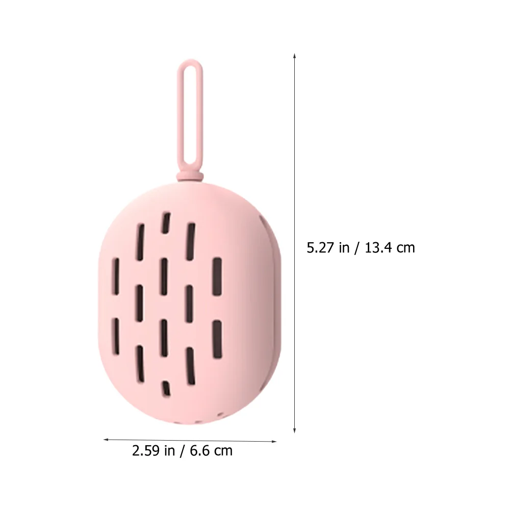 

Makeup Sponge Holder Puff Container Silicone Powder Puff Case Dustproof Storage Box Travel Family Use Bright Color