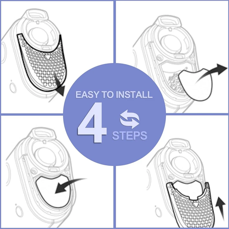 مرشحات CPAP القابل للتصرف، مرشح CPAP لمرشحات Airmini لآلة السفر Airmini