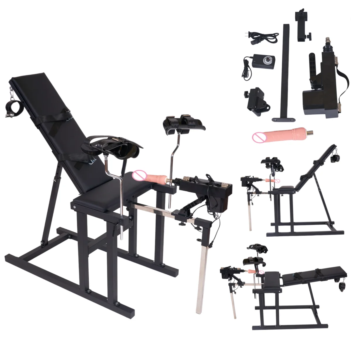 Sex Love Chairs Multifunctional Folding Chair Furniture for Couples SM Bed Restraint Frame Sex Chair BDSM Training