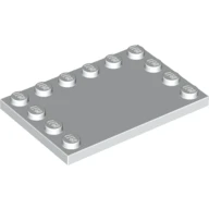 *Plate 4X6 W. 12 Knobs* 20pcs DIY enlighten block brick part No. P6180 Compatible With Other Assembles Particles
