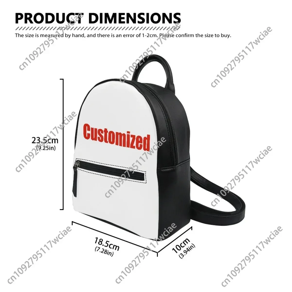 Halloween Pumpkin Clown Custom Backpack Purse Women Carter Schoolbags Double Shoulder Bag Mini Daypack Leather Travel Bag