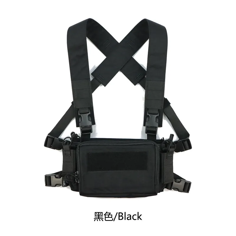 Military Fan Tactical Chest Hanging Combination Vest Matting 500D CR009