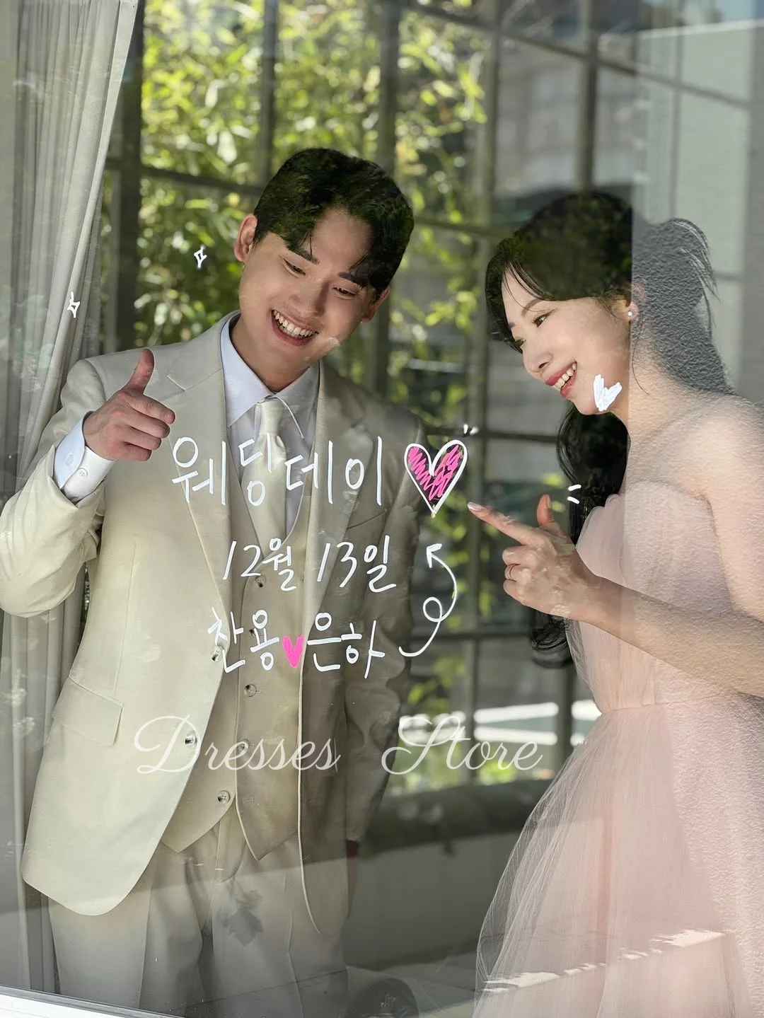 Giyu-vestido de fiesta de boda rosa de hadas, sin tirantes, sin mangas, plisado, sesión de fotos de Corea, largo hasta el suelo, personalizado, 2025