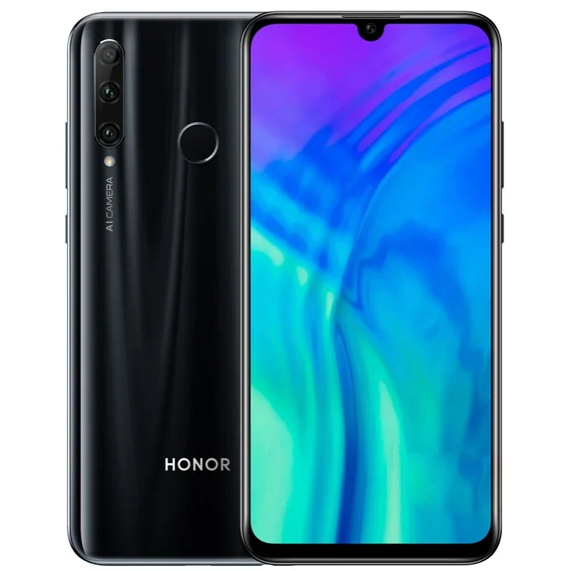 هاتف ذكي HONOR 20i 4G البرامج الثابتة العالمية Haisi Qilin 710 6.21 بوصة كاميرا أمامية 32MP هاتف مستعمل بزاوية واسعة للغاية #3