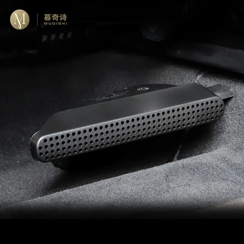 For Volvo XC40 2021-2023Car interior Air conditioning vent Protective cover Vent Cover Rear Seat anti dust Accessories refit ABS