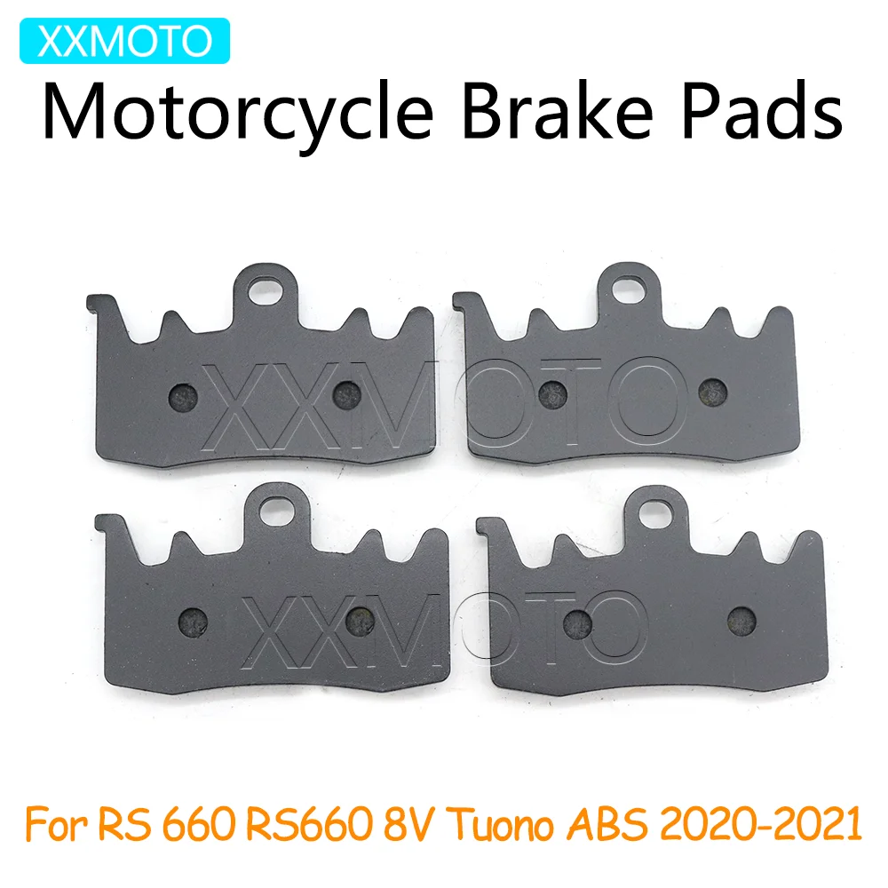 

For RS660 RS 660 8V Tuono 660 V4R 1100RR V4 ABS 2020 2021 Motorcycle Front Brake Pads RS660 Accessories