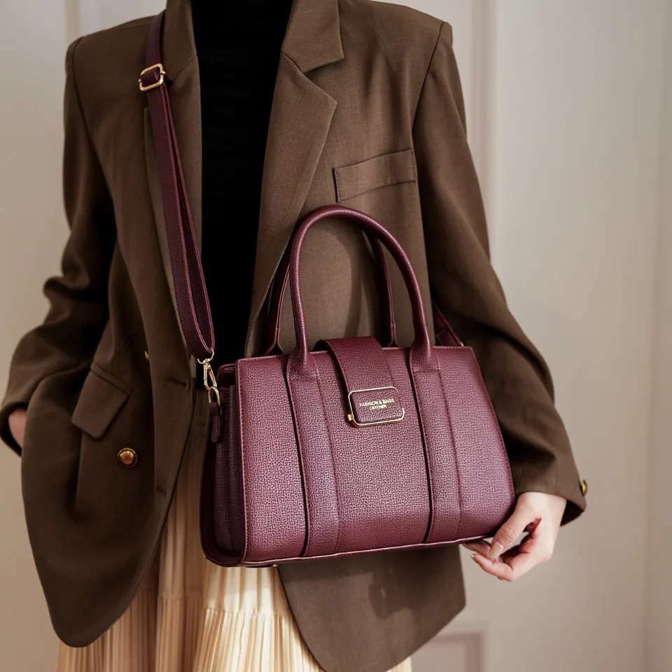 

Sturdy Durable Luxury Casual Tote Top-Handle Bag Top Quality Leather Handbag Ladies Shoulder Messenger Crossbody Bags for Women