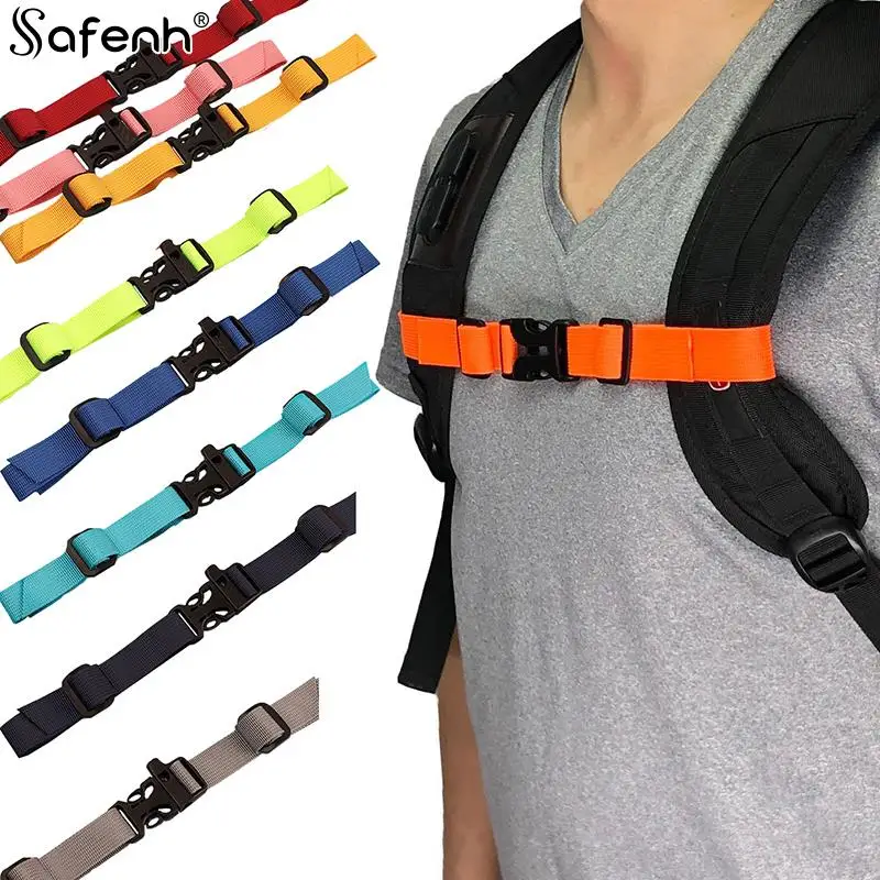 1pc Chest Bag Strap Harness Adjustable Shoulder Strap For Bag Outdoor Camping Tactical Bags Straps Accessories For Backpack Bag