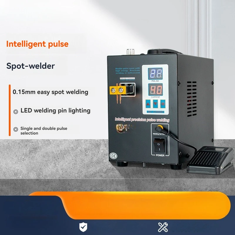 737G Battery Spot Welder 1.5KW High Power Automatic Spot Welding Machine For 18650 Lithium Batteries Pulse Spot Welders