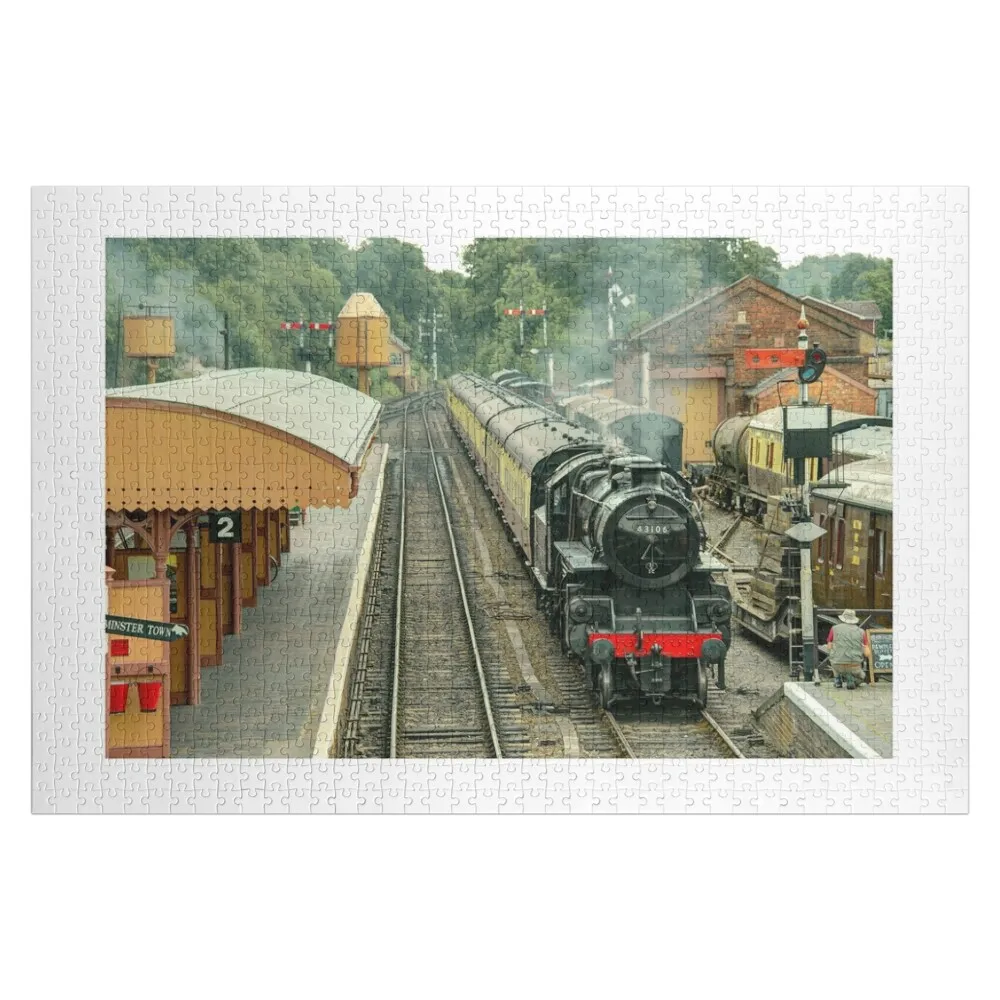 

Деревянный пазл с именем ребенка "Летающая свинья в Бедли" – персонализированный, на заказ