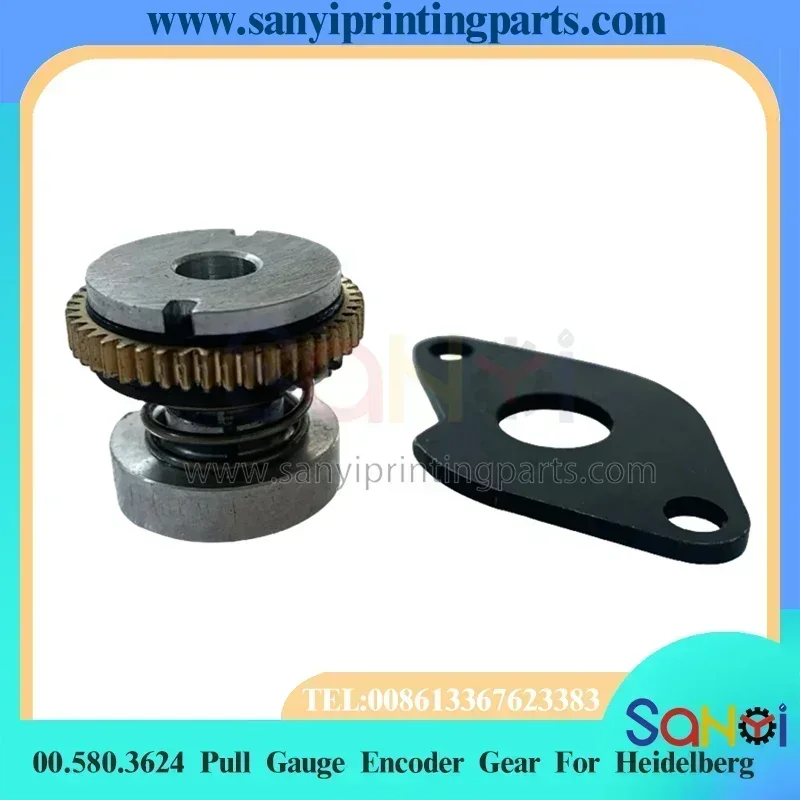1 Set Best Quality 00.580.3624 Pull Gauge Encoder Gear For Heidelberg SM102 CD102 Printing Machine