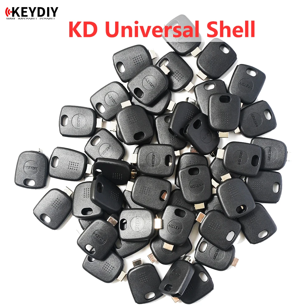 10 20 50 100pcs Universal KEYDIY Transponder Car Key Fob Shell Case For KD VVDI Key Blade Key Head