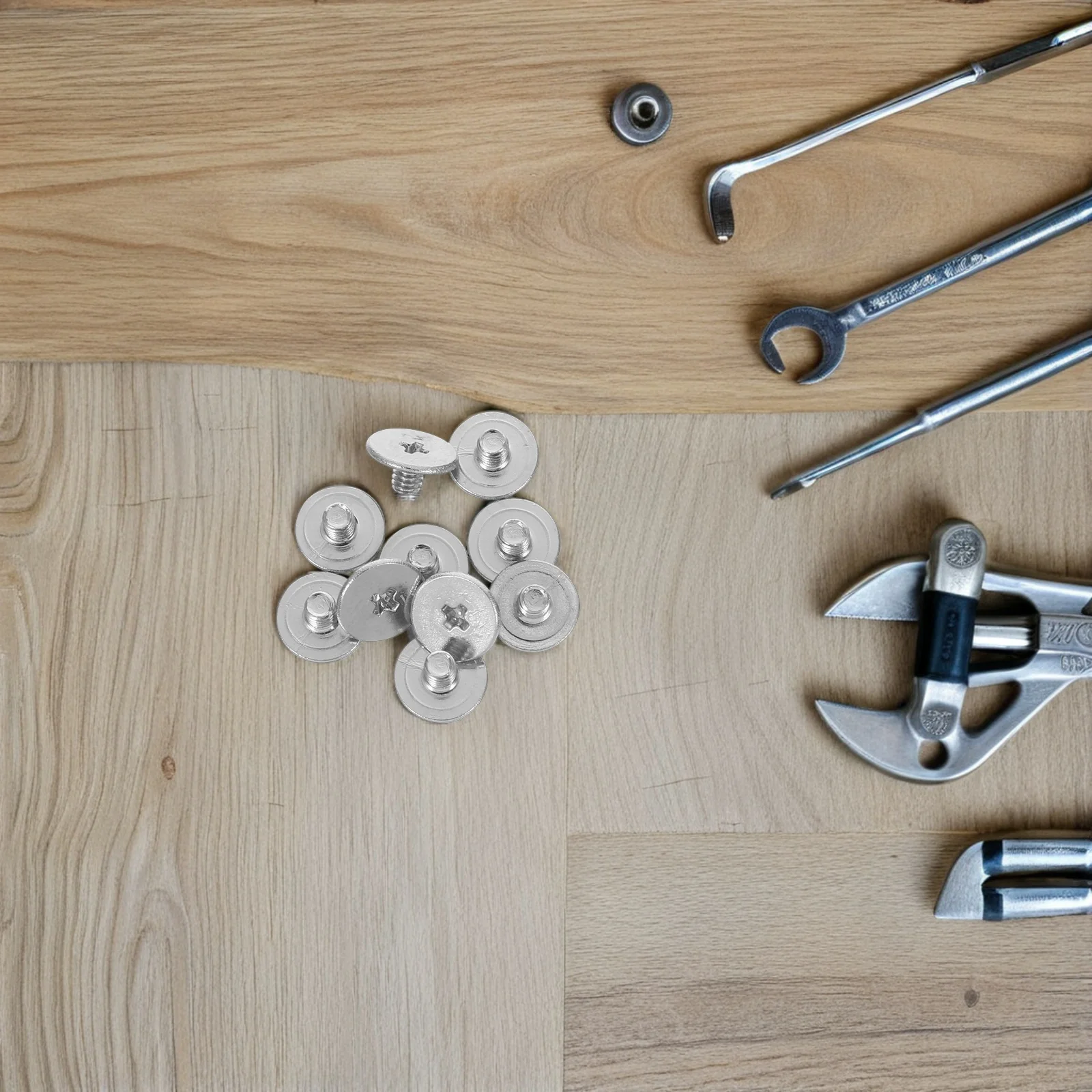 

10Pcs Caliper Locking Screws M2.5 Metal Parts Kit Quick Install Durable Knurled Grip Caliper Screw Precision Screws