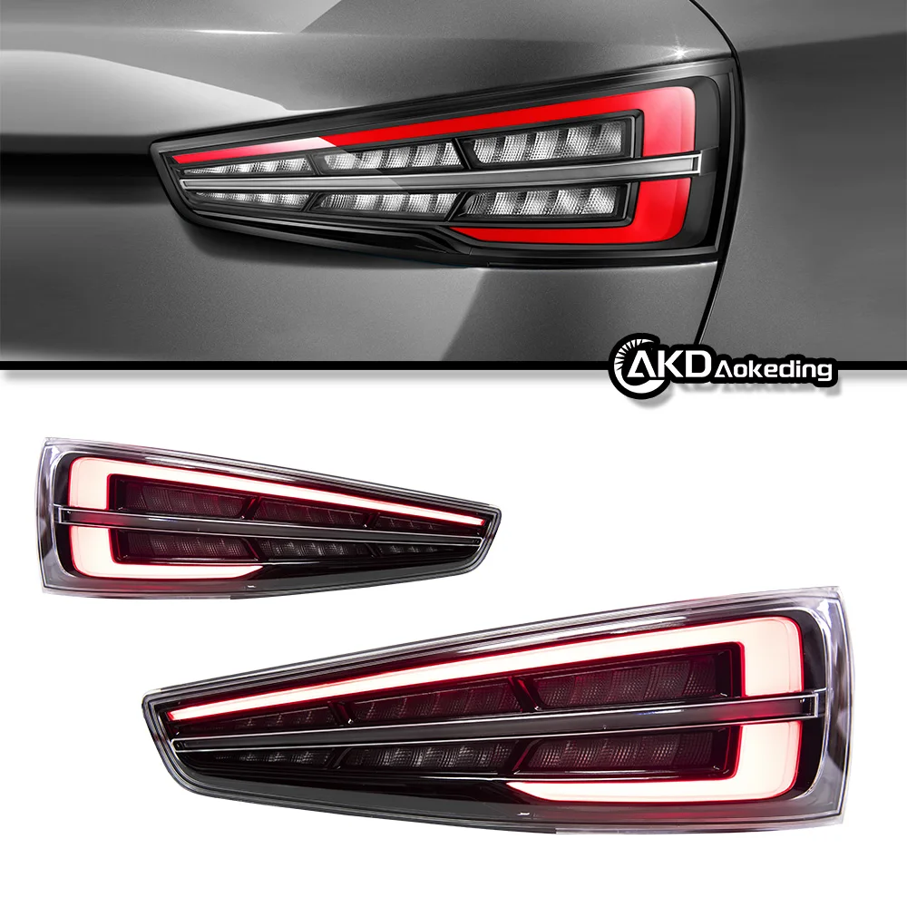 Auto Parts For Audi Q3 Taillight 2013-2018 Full LED New Styling LED Running Lights Sequential Signal Car Accesorios Modified