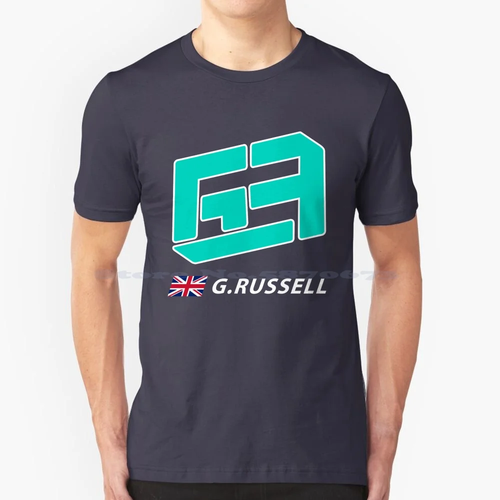 George Russell 63 2022 T Shirt 100% Cotton Tee George Russell George Russell 63 George Russell George Russell 2022 G Russell