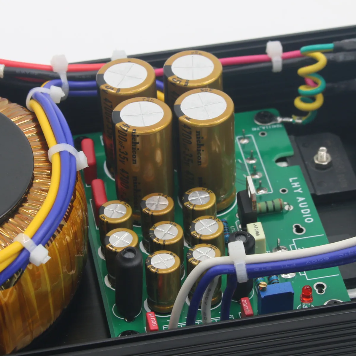 HiFi 120W Dual Regulated Linear Power Supply DC5V-DC24V Ultra-Low Audio LPS