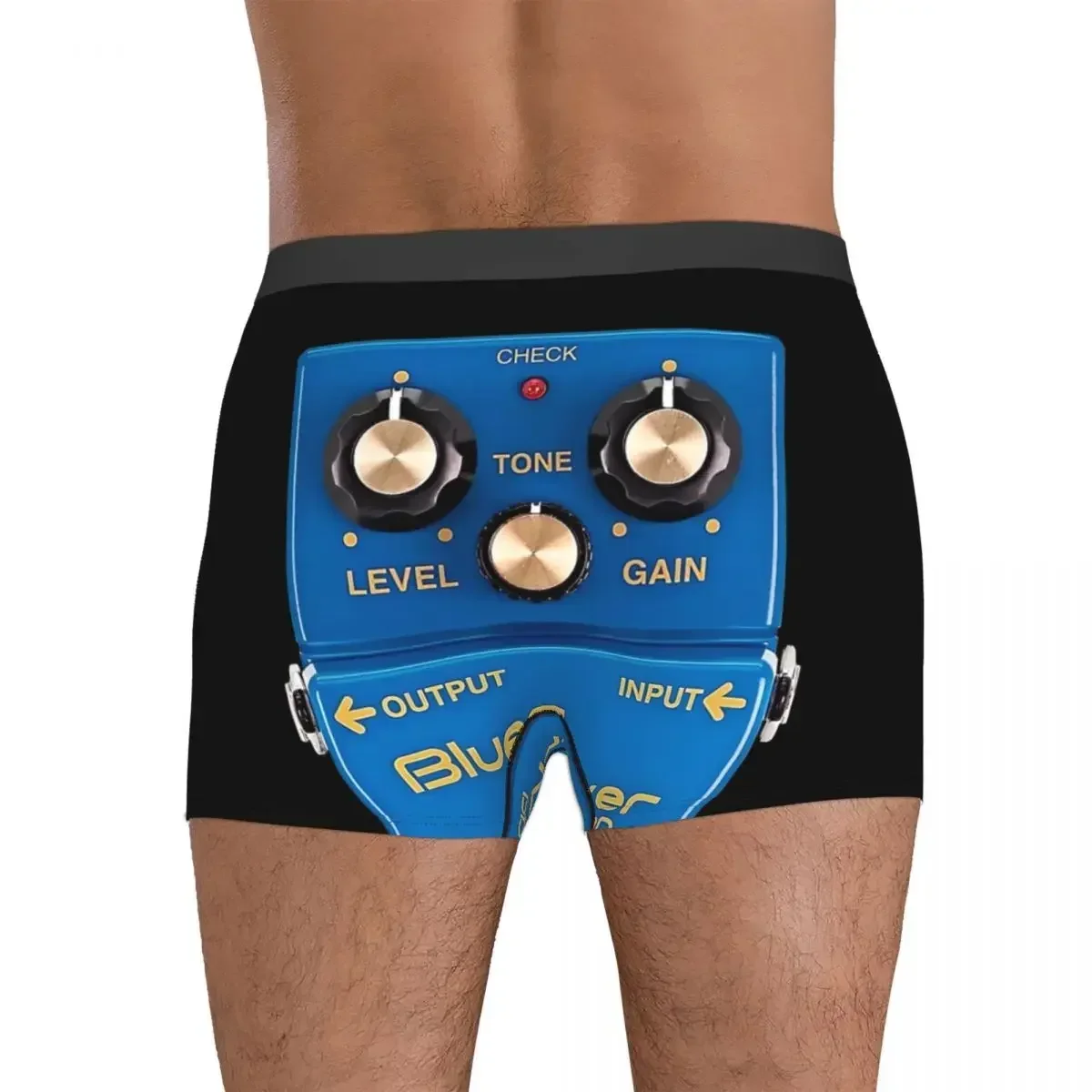 الملاكم السروال السراويل بوس البلوز سائق BD-2 سق بلوزستريكر الغيتار دواسة القذرة سراويل الرجال تهوية الملابس الداخلية #3