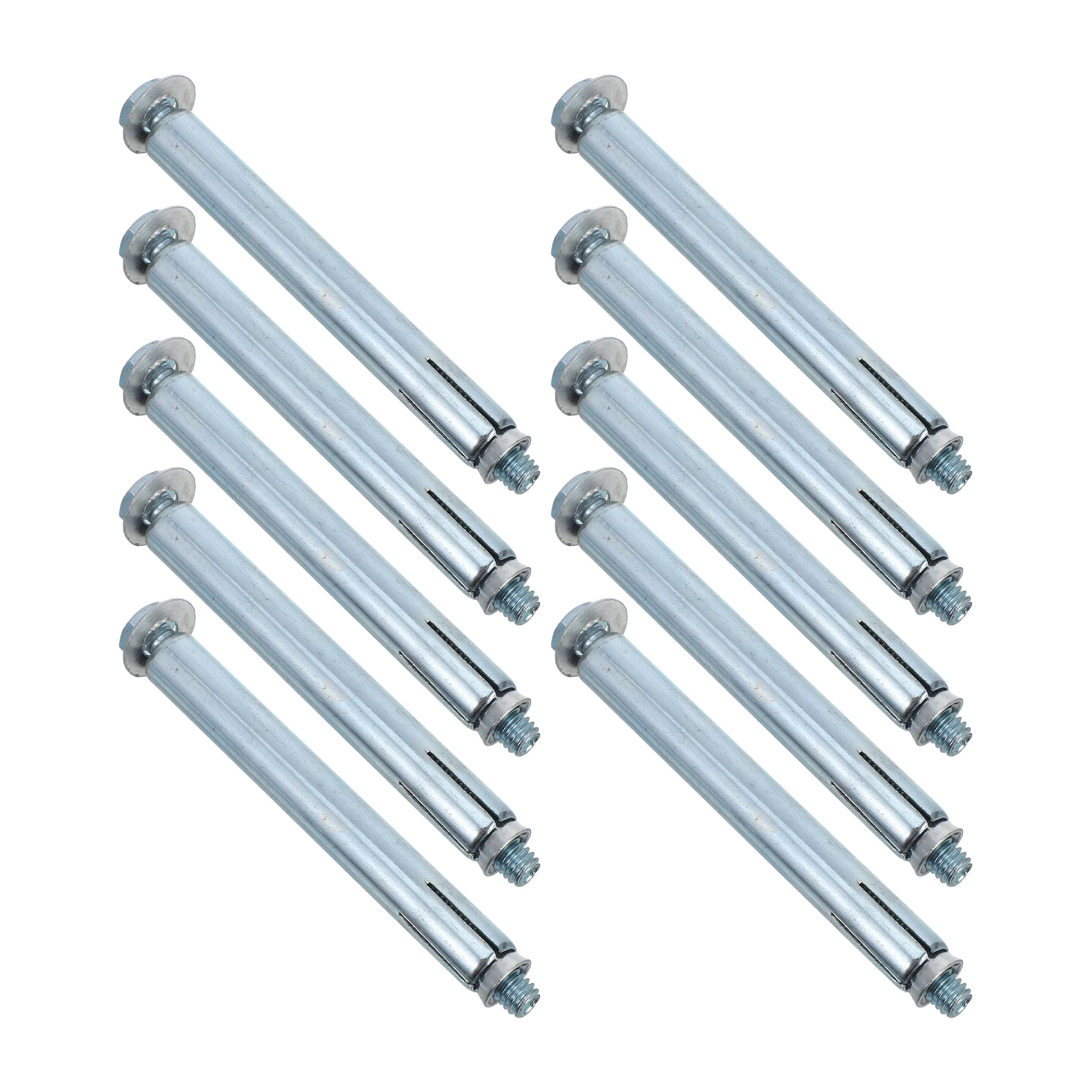 

20 шт., крепежные расширительные болты, прочные винты из углеродистой стали, износостойкие болты для локатора асфальту по бетону, сверхмощные