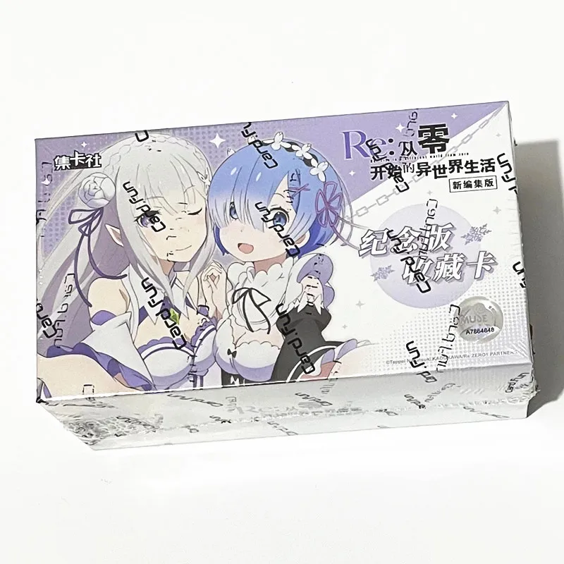 Card Fun Re: World Life Starting With Zero Remm Emilia Anniversary Decoration Anime Beauty 2D Swimwear Gift Sexy