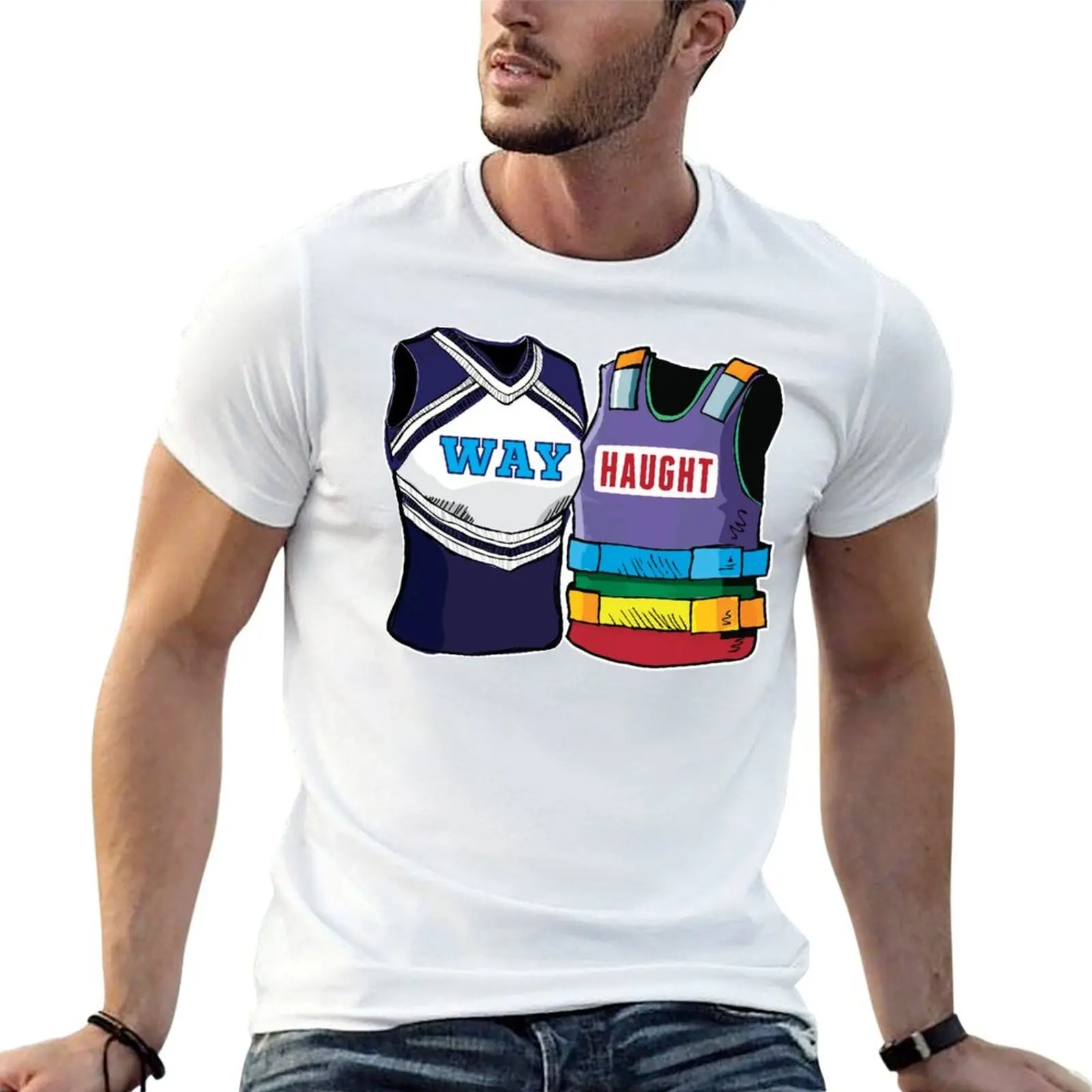 WayHaught Wynonna Earp Rainbow Vests T-Shirt new edition Louboutins men clothes