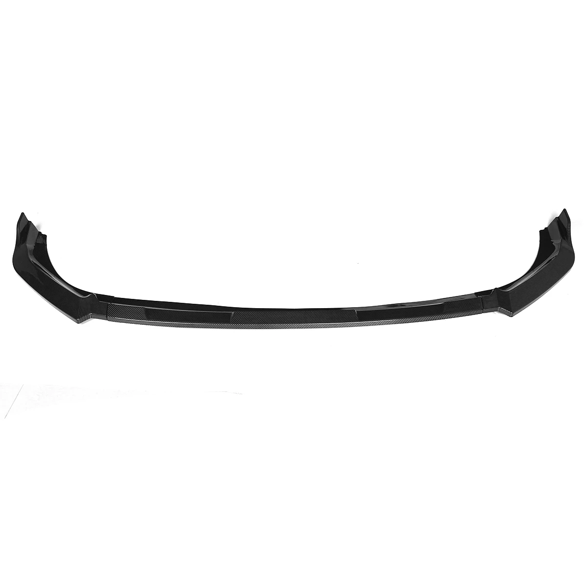 Black/Carbon Fiber Look 3 pieces Car Front Bumper Lip Deflector Lips Spoiler Guard Cover Trim 3PCS For NISSAN Rogue 2019-2020