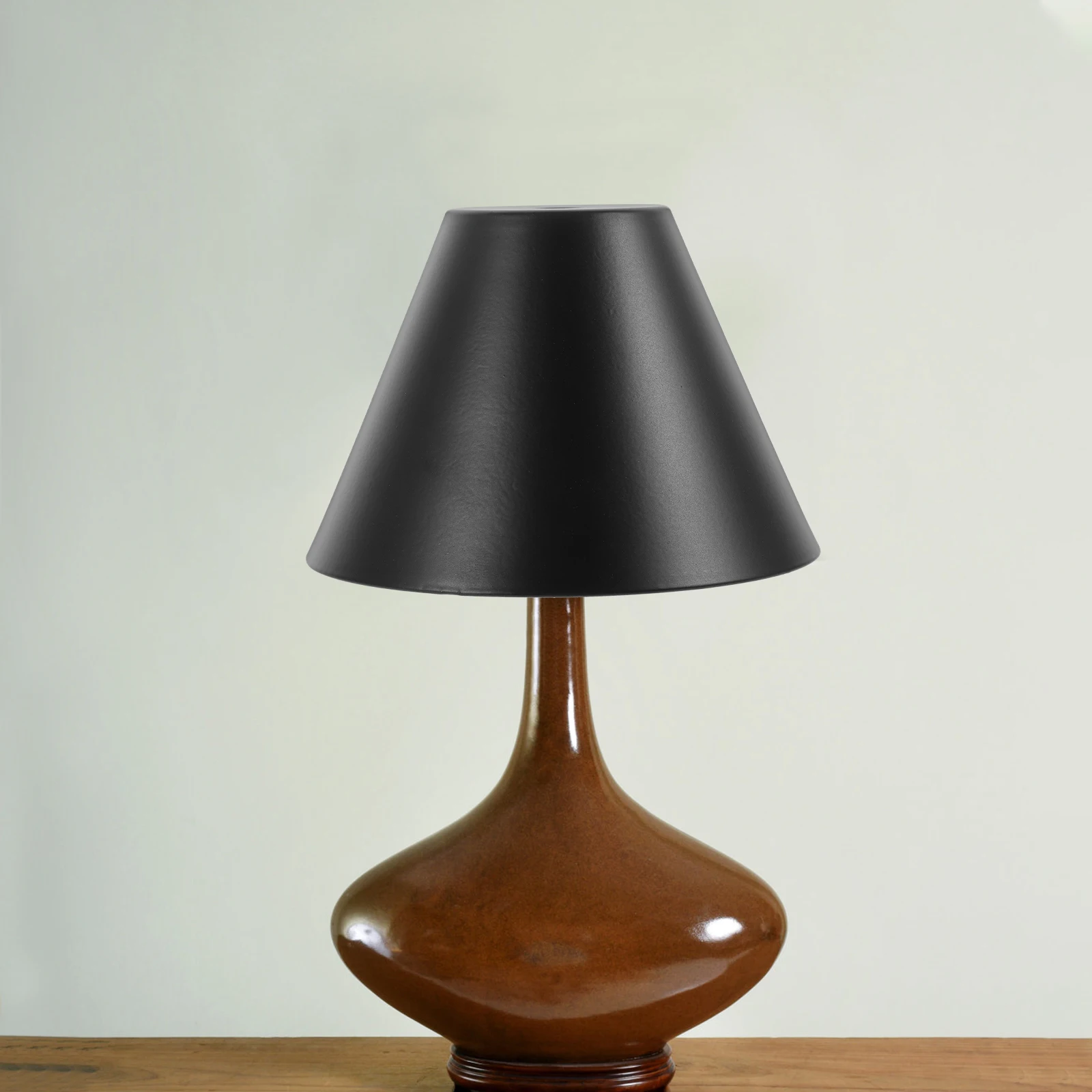 

Rustic Iron Lampshade for Table Bedside Modern Decor Black Farmhouse Fixture Replacement Desk Light Shades Cover
